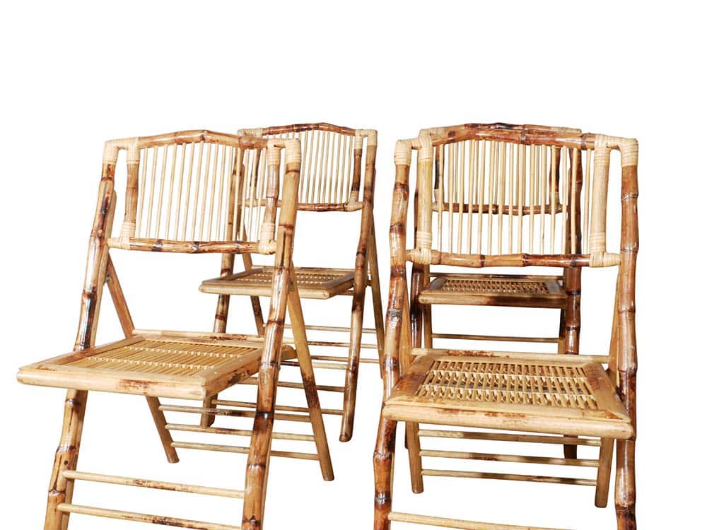 Bamboo Chairs for Hire Devon