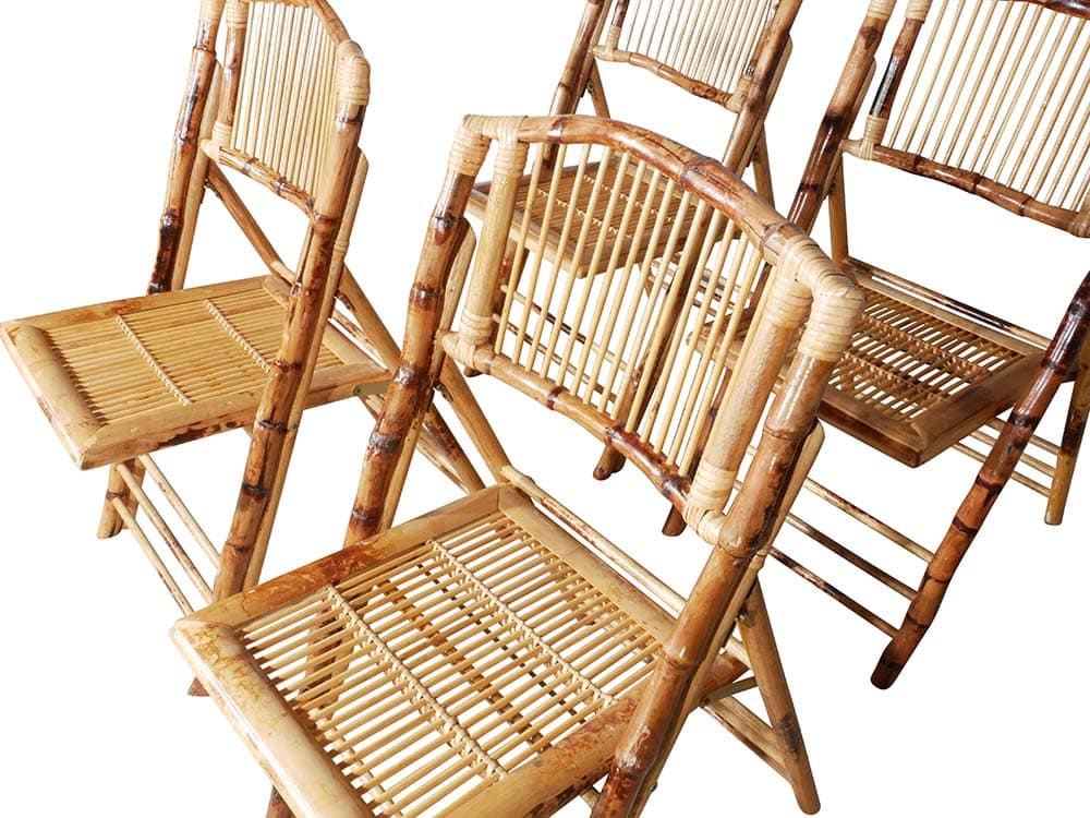 Bamboo Chairs for Hire Devon
