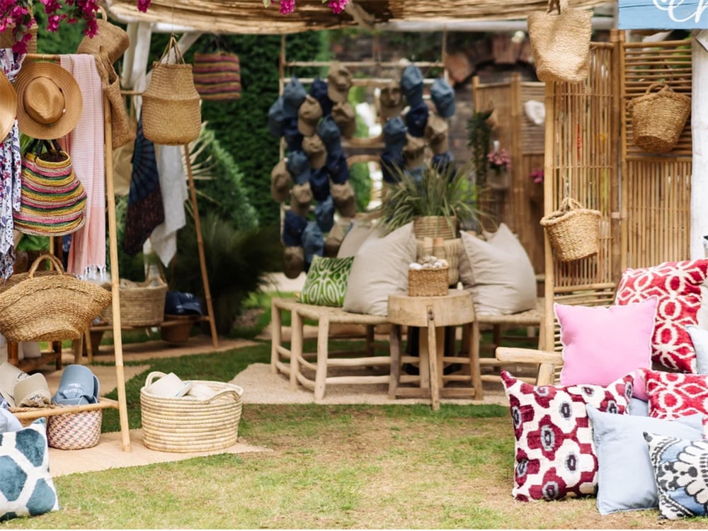 Rustic Chopping Block Tables for Hire