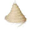 Conical Seagrass Lampshade for hire