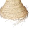 Conical Seagrass Lampshade for hire