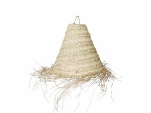 Conical Seagrass Lampshade for hire