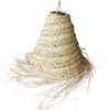 Conical Seagrass Lampshade for hire
