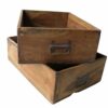 Vintage Wooden Boxes for Hire