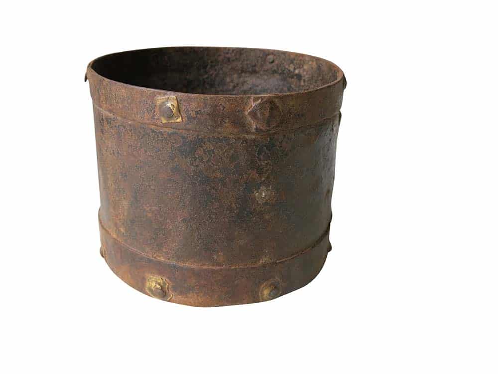 Aged Metal Pots for Hire