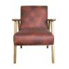 Danish Leather Armchair for Hire