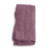 Pure Linen Napkin For Hire. Old Rose