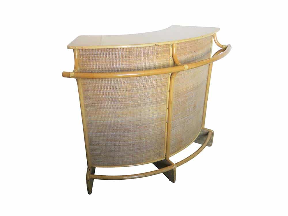 Vintage Bamboo Tiki Cocktail Bar for Hire