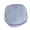 Stripe Pouf for Hire