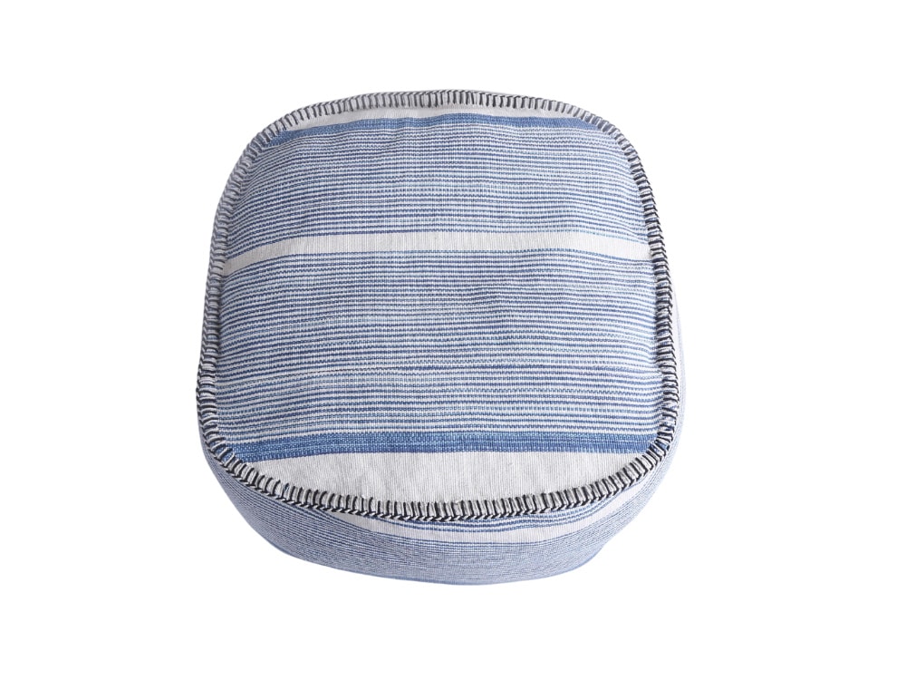 Striped Pouf for Hire