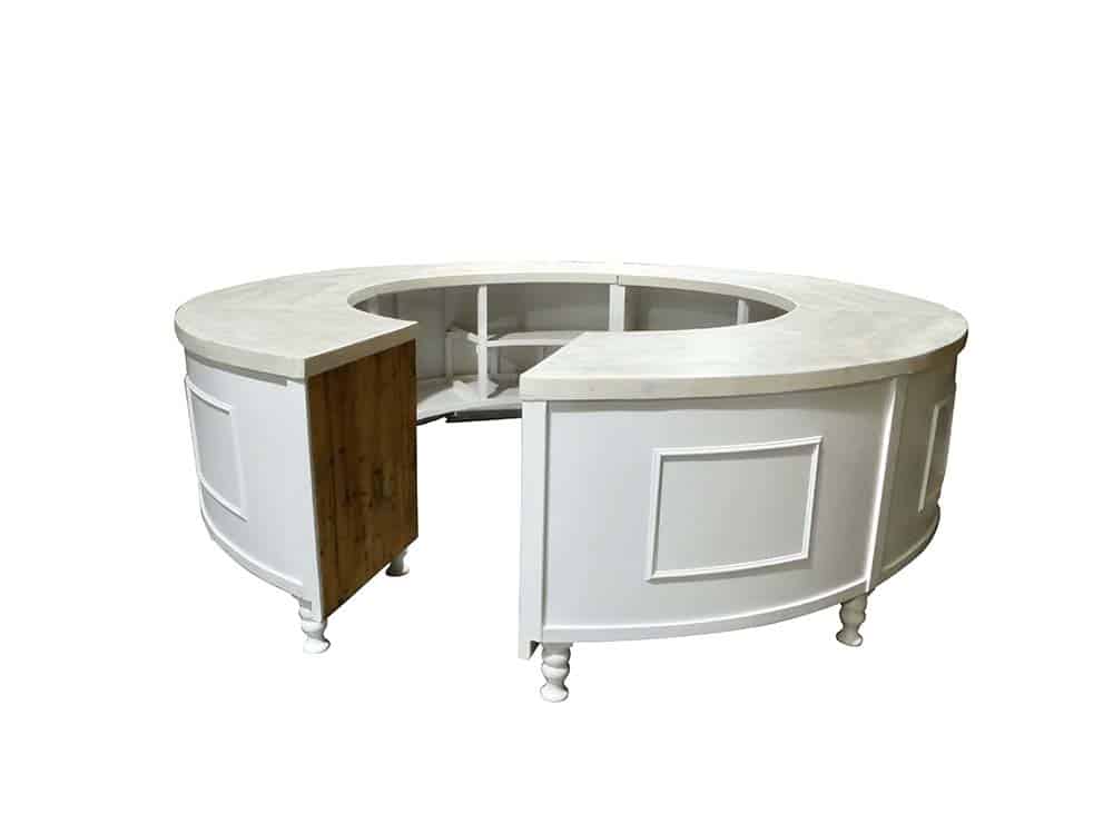 White Round Bar for Hire