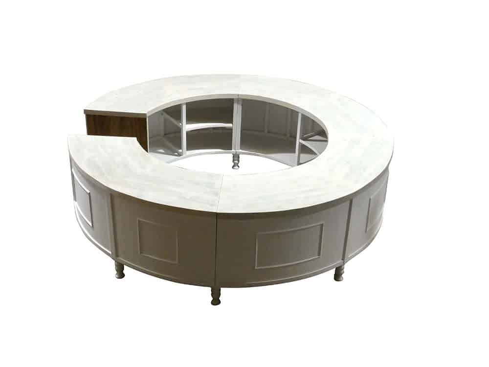 White Round Bar for Hire