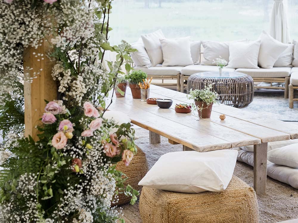 Low Dining Tables for Hire