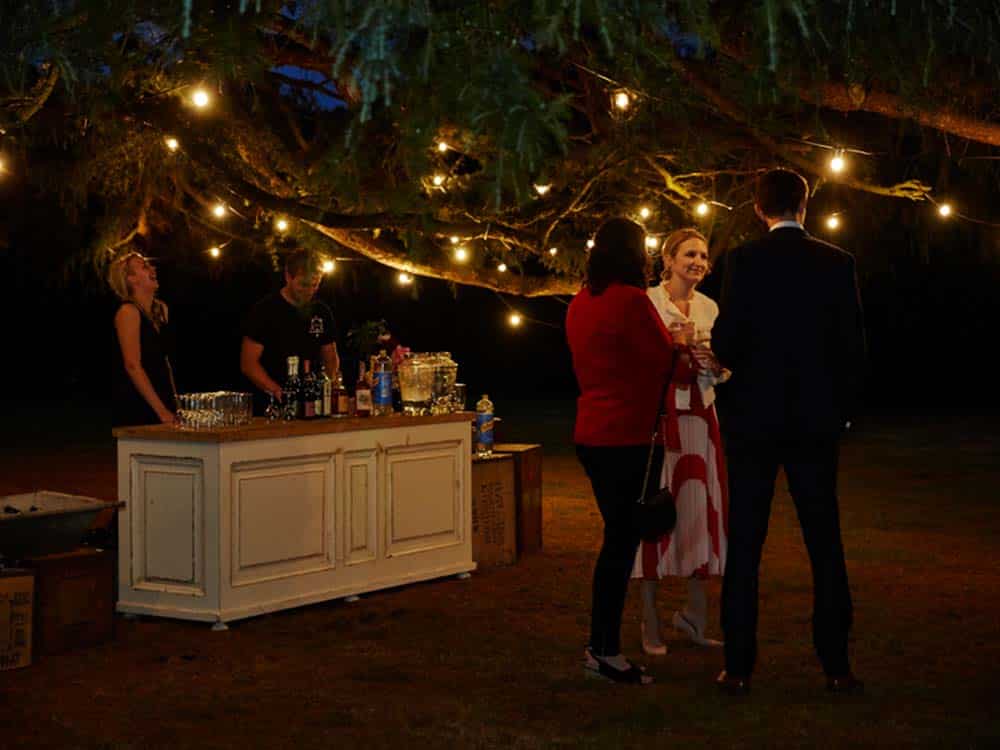 Vintage Wooden Bar for Hire
