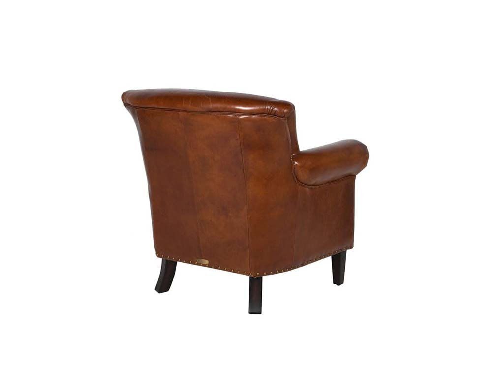 Leather Club Armchair for Hire