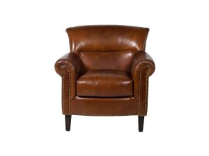 Leather Club Armchair for Hire