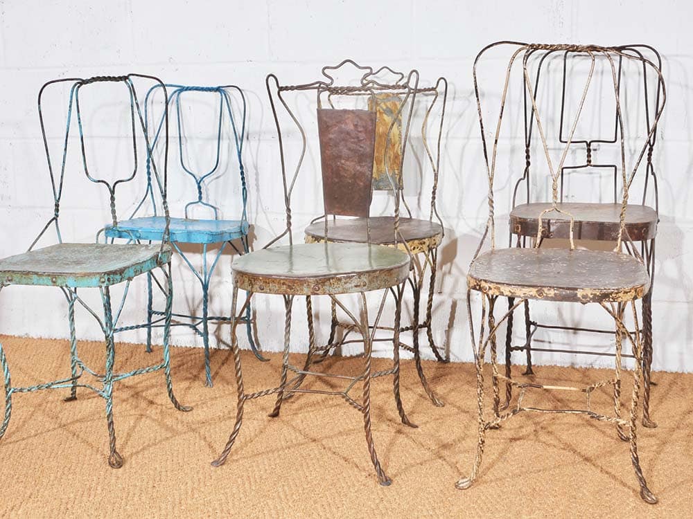 Unique Wire Chairs for Hire