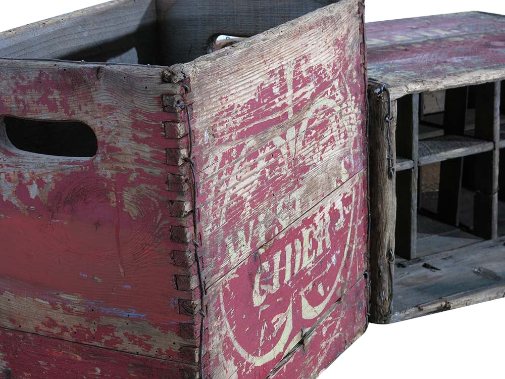 Vintage Cider Crates for Hire