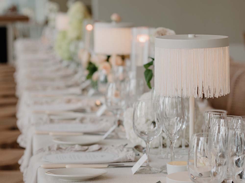 Rechargeable Table Lamps for Hire / Table Lamp Hire