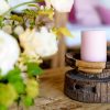 Fonthill Styled Shoot Indian Wooden Candlestick Holders