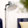 Distressed metal floor lamp for Hire