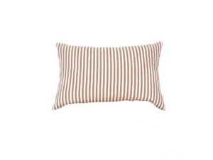 Terracotta Striped Cushions for Hire