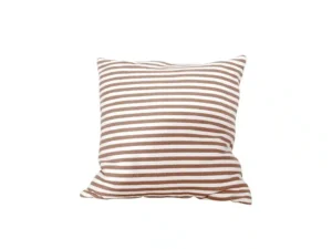 Terracotta Striped Cushions for Hire