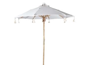 White Linen Parasol for Hire