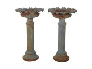 Rustic Cast Iron Urns for Hire