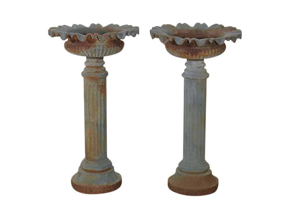 Rustic Cast Iron Urns for Hire