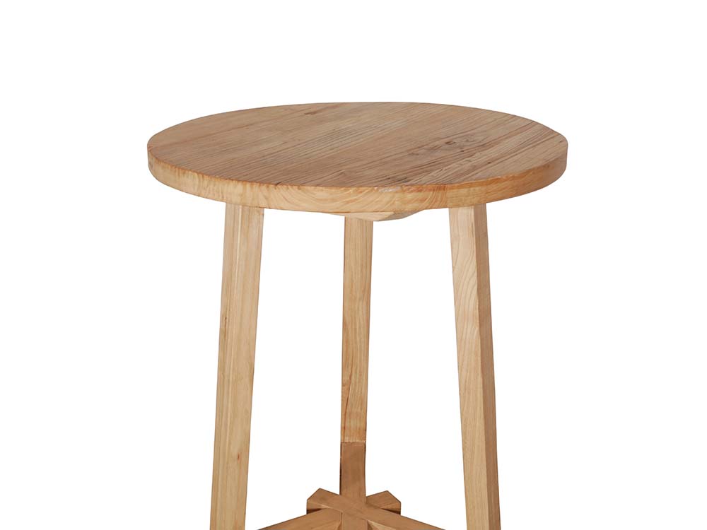 Rustic Round High Tables for Hire