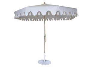 White Parasol for Hire
