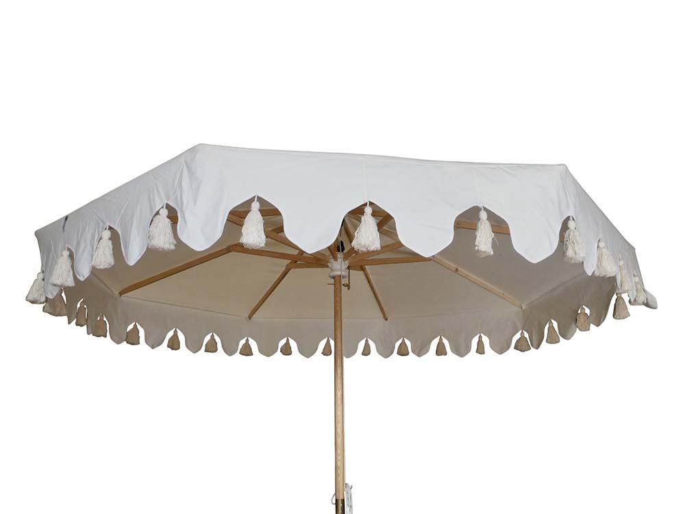 White Parasol for Hire