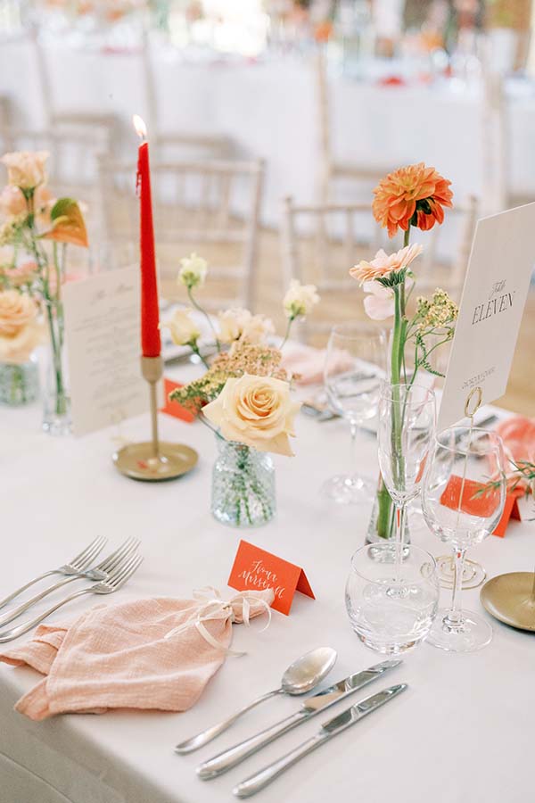 Orange Wedding and Events Inspiration