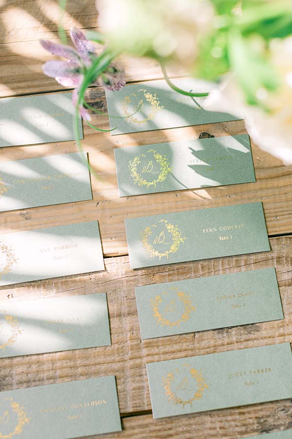 Green Wedding and Events Inspiration