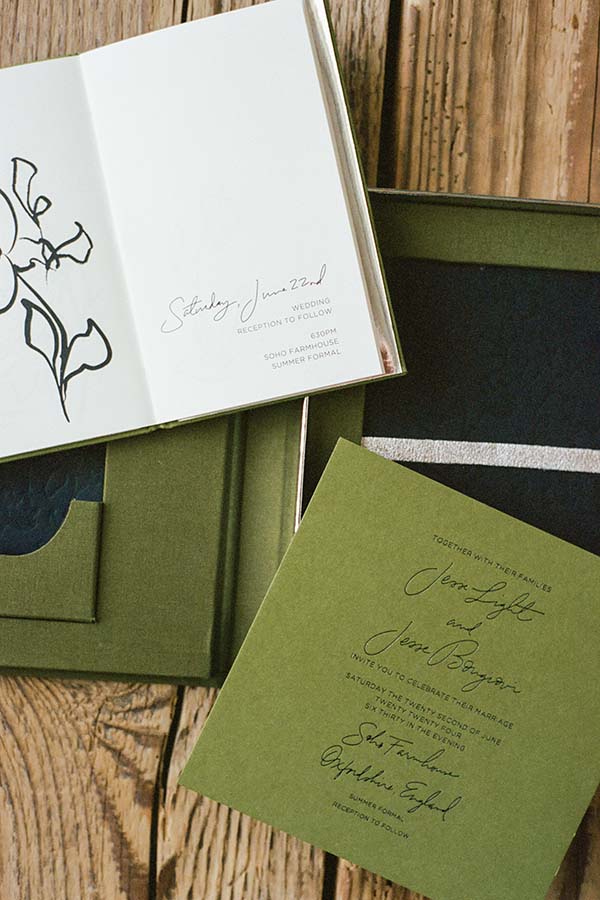 Green Wedding and Events Inspiration