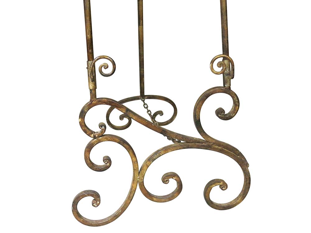 Ornate Iron Easel for Hire