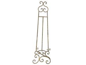 Ornate Iron Easel for Hire